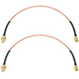 Xrds -rf 658361452299 1ft Sma Extension Cable Male To Female Bulkhead For 4g Lte 2pcs