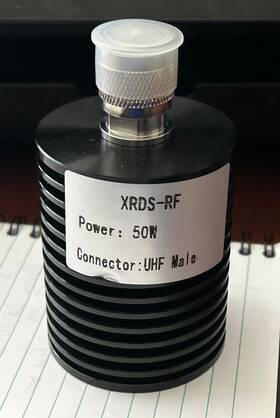 Xrds -rf 696397959726 Xrds-rf 50w Uhf Male Plug Dummy Load 50 Ohm
