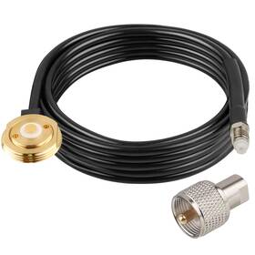 Rg58-nmo-fme-k-12ft-uhf Xrds -rf 12ft Nmo To Fme Female Antenna Coaxial Cable With Pl259 Uhf Male Adap
