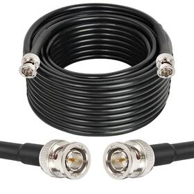 Rg6-bnc-jj-35ft-black Xrds -rf 12g Sdi Cable 35ft Video Cables 3g/6g/12g 75ohm Bnc Male Supports