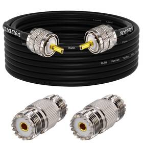 K0029-n Yotenko Cb Antenna Cable 25ft Rg58 Coaxial Pl259 Male To 50 Ohm Coax Wit K0029-n Yotenko Cb Antenna Cable 25ft Rg58 Coaxial Pl259 Male To 50 Ohm Coax Wit