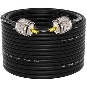 75ftuhf Yotenko K0046-n Cb Coax Cable Rg58 Coaxial Pl259 Male To 50 Ohm C