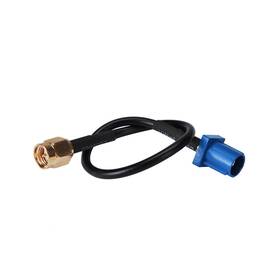 T-009 Youmimei Vehicle Car Gps Antenna Adapter Cable Sma Male To Fakra C Blue Coaxial Pigt