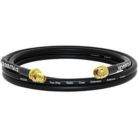 K0001-n Yovkiss 3ft Antenna Sma Male To Female Extension Cable Rg58 For Baofeng Kenwood Yaesu