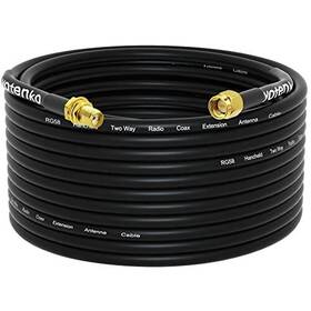 K0005-n Yovkiss 50ft Sma Male To Female Rg58 Coaxial Cable Antenna K0005-n Yovkiss 50ft Sma Male To Female Rg58 Coaxial Cable Antenna