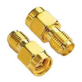 Yuanxi Tech 757255174405 Sma Wifi Adapter Rp-sma Female To Male Coaxial Connector Rf Antennas Plug