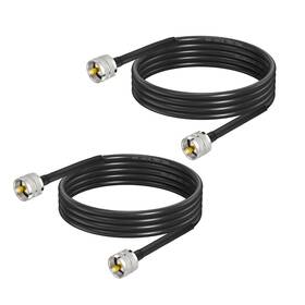 Fgac-uhf-17 Yuslao Pl-259 Uhf Cb Coax Cable 6ft Male To Low Loss Rg8x Ju Fgac-uhf-17 Yuslao Pl-259 Uhf Cb Coax Cable 6ft Male To Low Loss Rg8x Ju