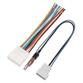Yyt-0017007 Yytqp Yyt-0017007- Radio Wiring Harness Connector Antenna Adapter Compatible With White
