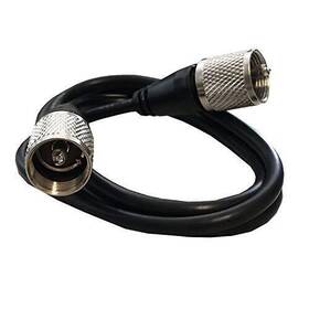 Pl259 Zbeem Products 880871902302 Rg58a/u Coax Cable Jumper For Ham And Cb Radio Antenna Analyzer Dummy 3 Foot