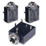 3.5MM Trs Female Stereo Socket With Switch, Pcb Panel Mount Audio Jack, Black. Fixed Price $10.48.