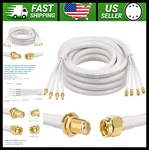 Mookeerf Sma To Female Coax Extension Cable 20FT For 5G Routers. Fixed Price $156.99.