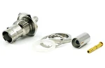 2PCS Rf Connectors Bnc Female Jack Crimp Bulkhead Rear Mount RG59 RG62. Fixed Price $9.45.