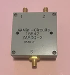 Mini-circuits 15542 ZAPDQ-2 Power Splitter, 1W 1-2 Ghz. Fixed Price $25.92.