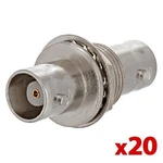 20 Bnc Coupler Cctv Coaxial Cable Adapter Female Jack Connector Camera. Fixed Price $19.49.