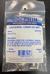 Bnc Connectors -dolphin Components DC-2710 Crimp-on Set (10 Piece Per Bag). Fixed Price $15.99.
