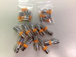 (10) Extron 100-302-01 Rca Male Mhr Compression. Fixed Price $28.75.