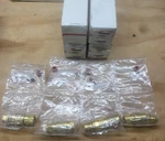 8X Andrew F4NMV2 Brass Connector Male. Fixed Price $50.00.