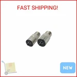 Uxcell 2PCS Antenna Catv Fm Pal Female To Jack Rf Coax Adapter. Fixed Price $8.49.