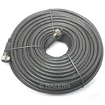 Steren 100 Ft Gray RG8X MINI-8 Coaxial PL259 Uhf Ham Cb Radio Antenna Cable. Fixed Price $59.95.