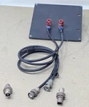Amphenol UG-88/U-1050 Coaxial Cable W/ Adapters & Aluminum Plate. Fixed Price $24.98.