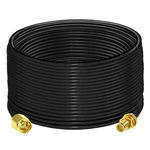 Tuolnk RG58 Jumper Cable, 65.6 FT(20M) Rp-sma Female To Extension.... Fixed Price $25.74.