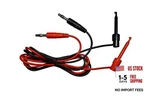 Test Cable Mini Hook To Banana Plug Male 36 Inches. Fixed Price $17.79.
