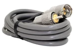 Procomm PP8X12 12' RG8X Single Lead Coax Cable With Soldered PL259 Connectors. Fixed Price $28.15.