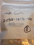 Com 2052-1215-00, Rf Connectors / Coaxial Sma Flange Jack Gold. Fixed Price $17.00.