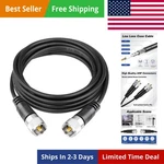 RG58 Cable, Cb Antenna Coaxial Cables, 10FT Pl 259 Uhf Male To Cabl.... Fixed Price $26.09.
