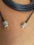 Us Made RG-58/U Ham Radio PL259 To Rf Antenna 50 Ohm Cable. Fixed Price $32.00.
