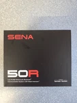 Sena 50R 3-BUTTON Motorcycle Bluetooth Headset W/sound By Harman Kardon. Fixed Price $200.00.