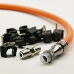 RG11 Direct Burial Underground Coax Cable Indoor Outdoor Trishield Black/orange. Fixed Price $46.10.