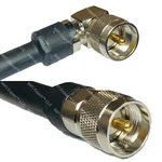 LMR400UF Uhf Male Angle To PL259 Coaxial Rf Cable Usa-ship Lot. Fixed Price $470.83.