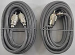 Lot Of Astatic A8X18Z Cb Radio Foot RG8X Antenna Coaxial Cable W/ PL259S. Fixed Price $79.95.