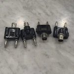 (4) Pomona 1269 Bnc To Double Banana Plug. Fixed Price $16.99.
