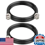 Mookeerf 2PCS Bnc Male To Cable 6FT 50 Ohm RG58 Coaxial. Fixed Price $35.62.