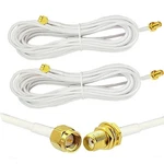 Coronir 16FT Sma Extension Cable To Female Wifi 16.4 Feet, White. Fixed Price $22.96.