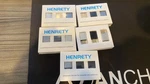 Lot Of 13 Henrety Usb Female Adapter Grey & Black. Fixed Price $7.00.