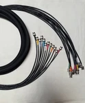 12 Channel Snake Belden 4855R Uhd-sdi RG59 Video Cable 4K Ghz Bnc Male Lot. Fixed Price $350.00.