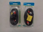 Philmore VCK83T Pair Of (2) Stereo A/v Cables 3'. Fixed Price $12.95.