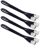 4 Lot Kalibur KPP8X1-B 1FT RG8X-BLACK Cb Antenna Coax Cable W/ Molded Pl 259 End. Fixed Price $52.95.