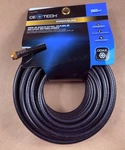 Package RG6 Coaxial Cable Black 50 Ft F-pin Male Connectors Ce Tech. Fixed Price $12.99.