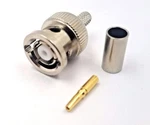 10PCS Rf Connector Bnc Male Crimp, Teflon Insulation Nickel Plated Body Lmr 195. Fixed Price $10.88.