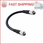 Rfadapter RG8X Coax Cable, 1FT 12INCH Short PL259 Jumper Cb Antenna Uhf Ma. Fixed Price $15.05.