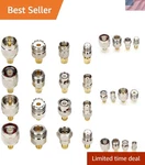 Versatile 16-PIECE Sma Connector Kit For Custom Drone Builds And Antenna Setup. Fixed Price $27.44.