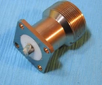 Type Coaxial Panel Connector, Delta 3413000N911-003, (long Neck) Used. Fixed Price $30.00.