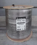 107-1032BK/R11 RG-11 Standard Shield (dual) Coaxial Cable 14AWG (black 1,000FT). Fixed Price $185.16.