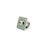 2PCS Rf Connector Female 4 Hole Panel Mount, Teflon Insulation Nickel Body. Fixed Price $10.95.
