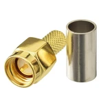 Eightwood 10PCS Sma Male Plug Crimp Connector For RG58 RG142 LMR195. Fixed Price $12.19.