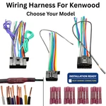 Wiring Harness For Kenwood Stereo Radio Kdc Kmr Ddx Dmx Dnx Kmm Dpx Dnn Series. Fixed Price $11.95.